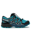 Маратонки за бягане Salomon Speedcross Waterproof L47457800 Син цвят на ниска цена
