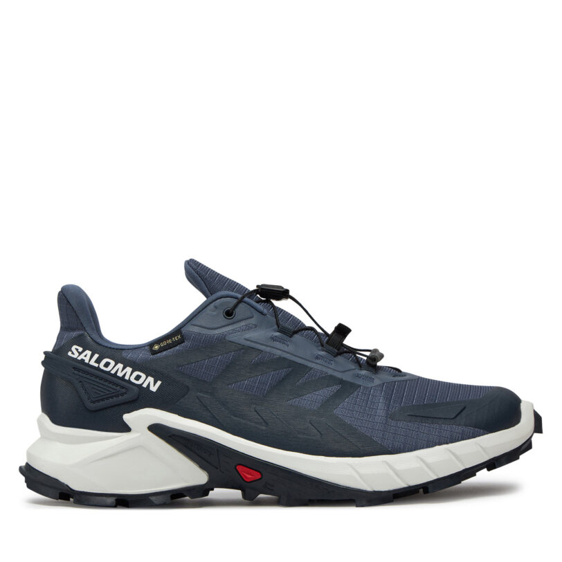 Маратонки за бягане Salomon Supercross 4 Gore-Tex L47462300 Тъмносин цвят на ниска цена