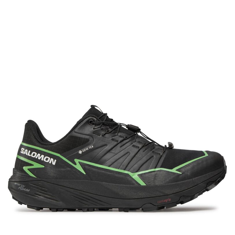 Маратонки за бягане Salomon Thundercross GORE-TEX L47279000 Черен цвят на ниска цена
