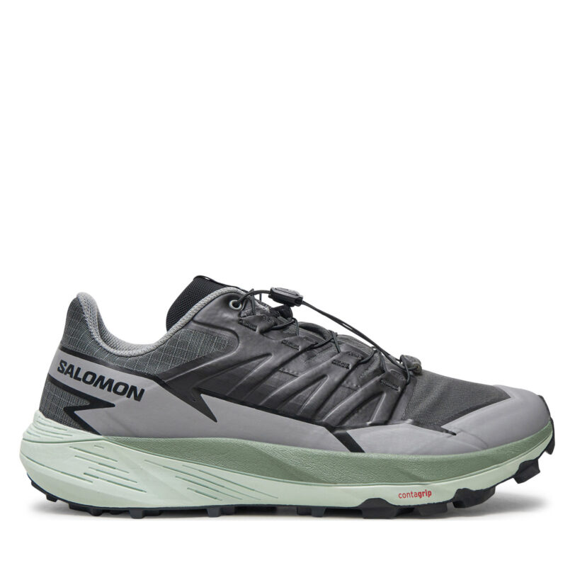 Маратонки за бягане Salomon Thundercross L47560800 Сив цвят на ниска цена