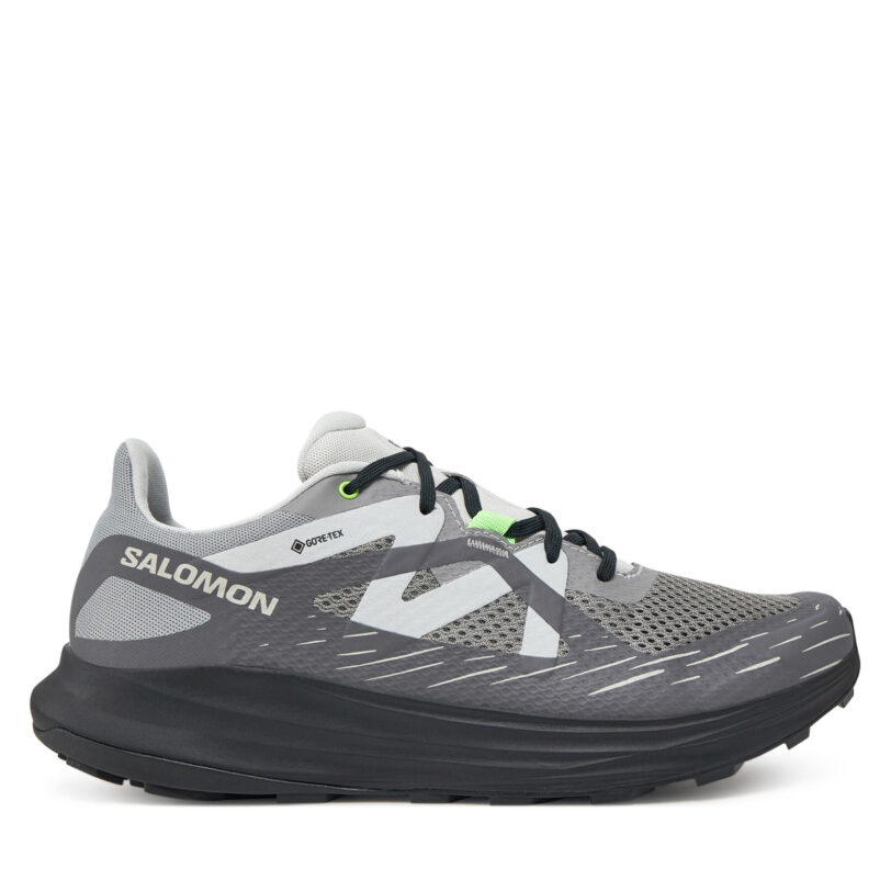 Маратонки за бягане Salomon Ultra Flow Gore-Tex L47692700 Сив цвят на ниска цена