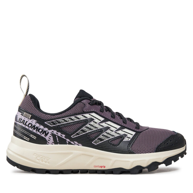 Маратонки за бягане Salomon Wander L47292900 Виолетов цвят на ниска цена