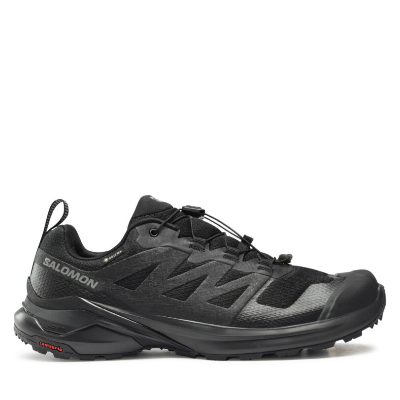 Маратонки за бягане Salomon X-Adventure GORE-TEX L47321100 Черен цвят на ниска цена
