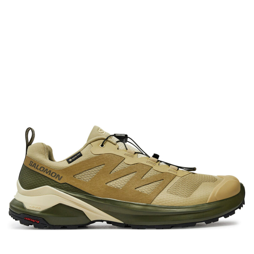 Маратонки за бягане Salomon X-Adventure Gore-Tex L47592500 Зелен цвят на ниска цена