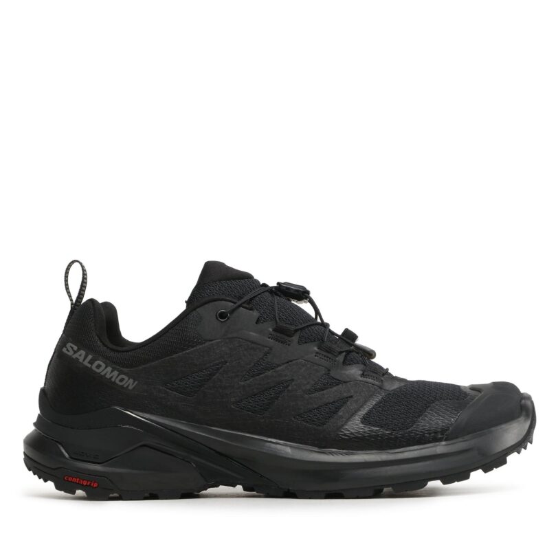Маратонки за бягане Salomon X-Adventure L47321000 Черен цвят на ниска цена