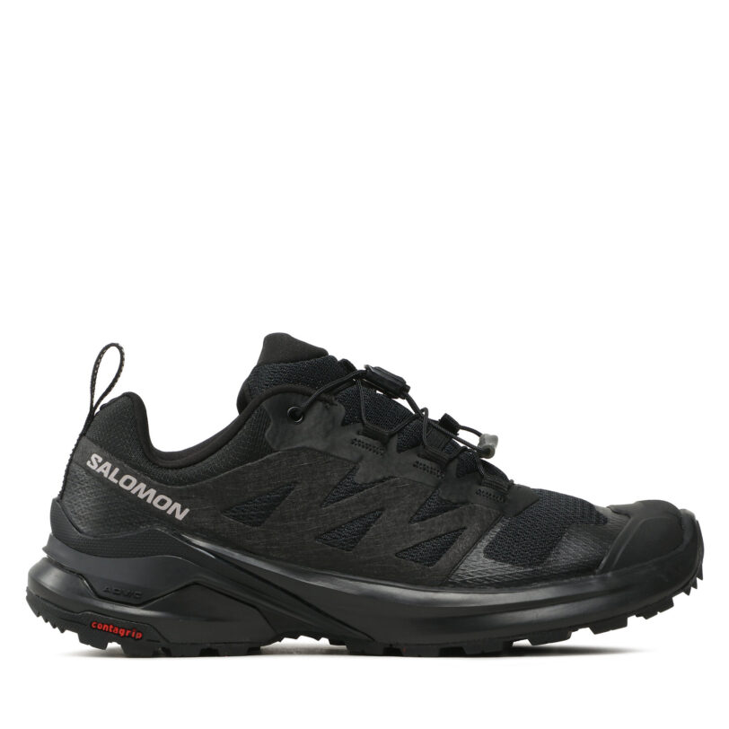 Маратонки за бягане Salomon X-Adventure L47321500 Черен цвят на ниска цена