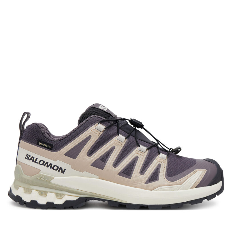 Маратонки за бягане Salomon Xa Pro 3D V9 Gore-Tex L47744700 Виолетов цвят на ниска цена