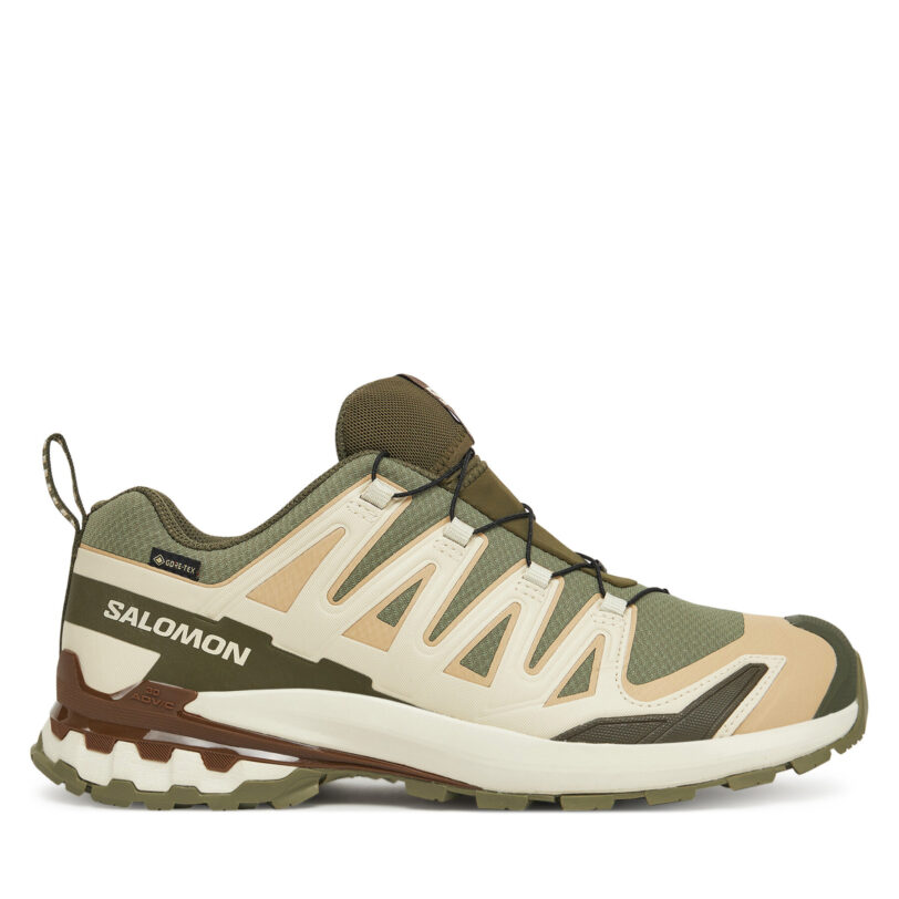 Маратонки за бягане Salomon Xa Pro 3D V9 Gore-Tex L47820200 Зелен цвят на ниска цена
