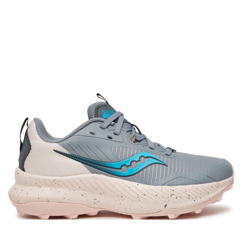 Маратонки за бягане Saucony Blaze TR S10845 Сив цвят на ниска цена