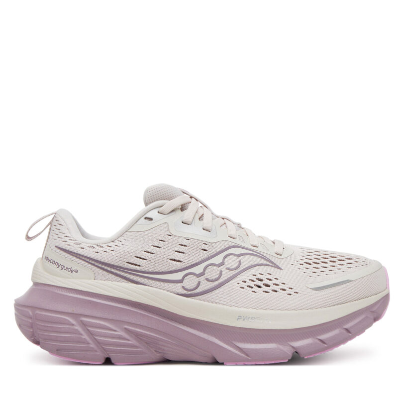 Маратонки за бягане Saucony Guide 18 S10998 Бежов цвят на ниска цена