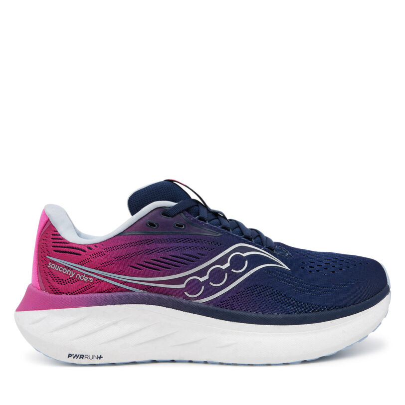 Маратонки за бягане Saucony Ride 18 S11000 Тъмносин цвят на ниска цена