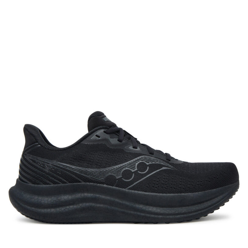 Маратонки за бягане Saucony Triumph 23 S21023 Черен цвят на ниска цена