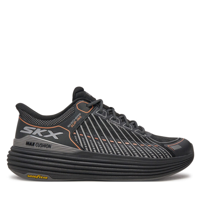 Маратонки за бягане Skechers Max Cushioning Suspension 220936 Черен цвят на ниска цена