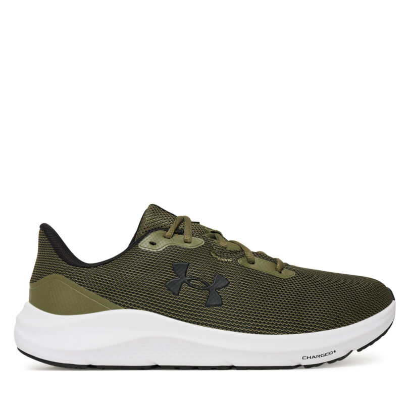 Маратонки за бягане Under Armour Pursuit 4 3028254-391 Каки цвят на ниска цена