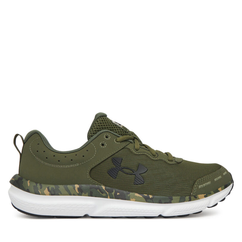 Маратонки за бягане Under Armour UA Charged Assert 10 Camo 3027036 Зелен цвят на ниска цена