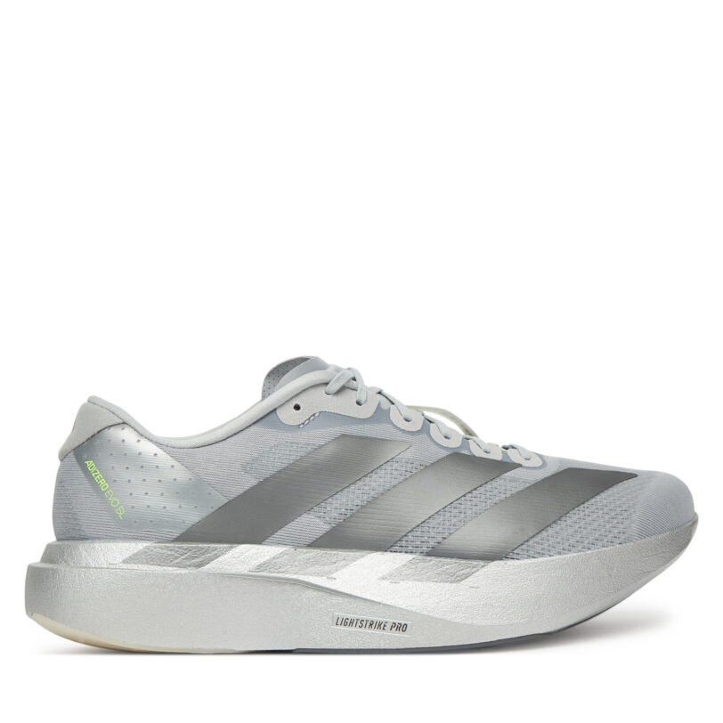 Маратонки за бягане adidas Adizero Evo Sl JR3419 Сив цвят на ниска цена