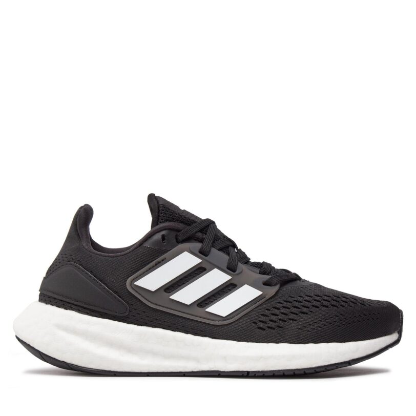 Маратонки за бягане adidas Pureboost Running Kids ID8480 Черен цвят на ниска цена