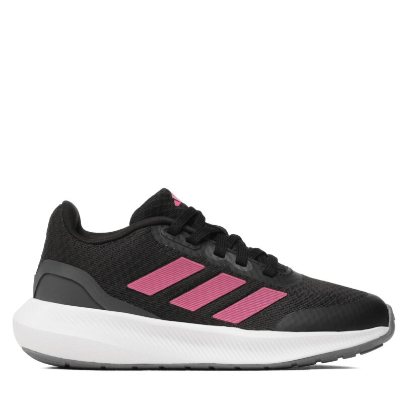 Маратонки за бягане adidas RunFalcon 3 Sport Running Lace Shoes HP5838 Черен цвят на ниска цена