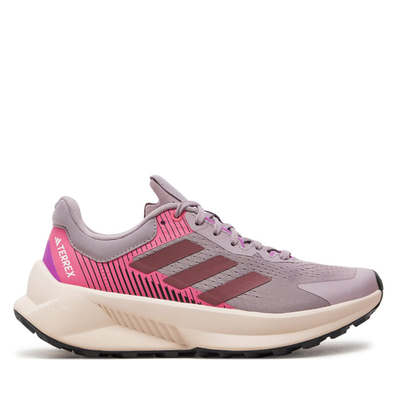 Маратонки за бягане adidas Terrex Soulstride Flow W IH3446 Виолетов цвят на ниска цена