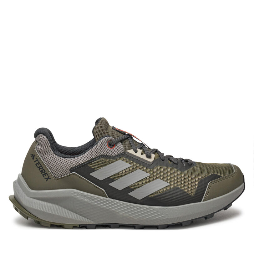 Маратонки за бягане adidas Terrex Trail Rider IG8929 Зелен цвят на ниска цена