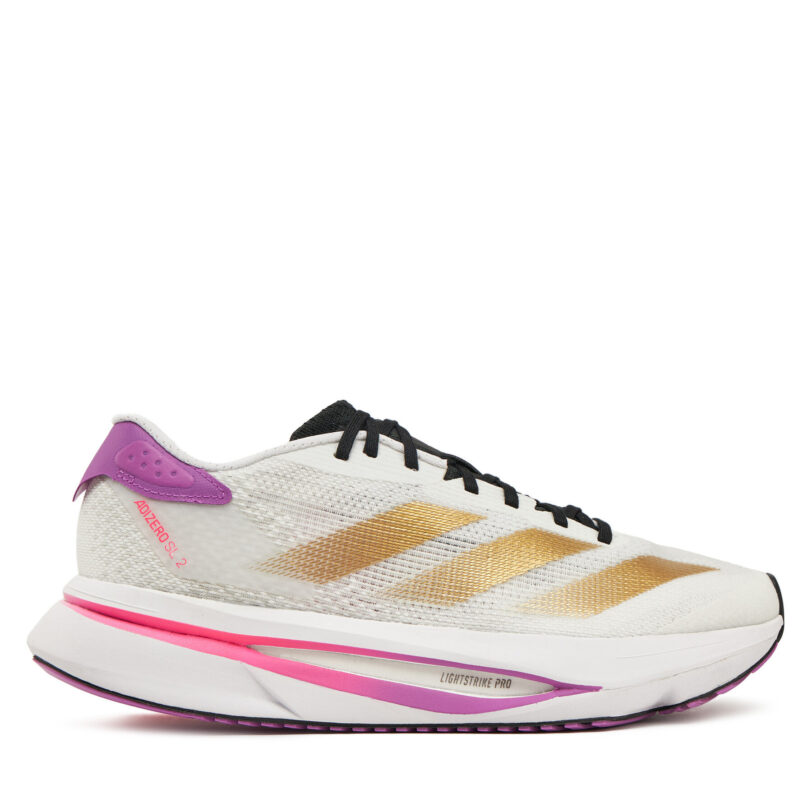Маратонки за бягане adidas adizero SL2 JQ7463 Бял цвят на ниска цена
