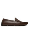 Мокасини Calvin Klein Driver Lth HM0HM01864 Кафяв цвят на ниска цена