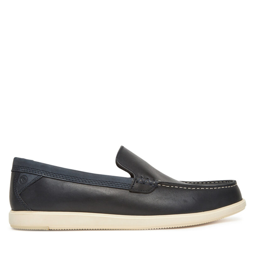 Мокасини Clarks Bratton Loafer 26181278 Тъмносин цвят на ниска цена