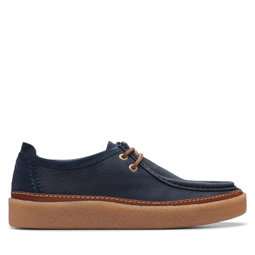 Мокасини Clarks Clarkwood Moc 26176871 Тъмносин цвят на ниска цена