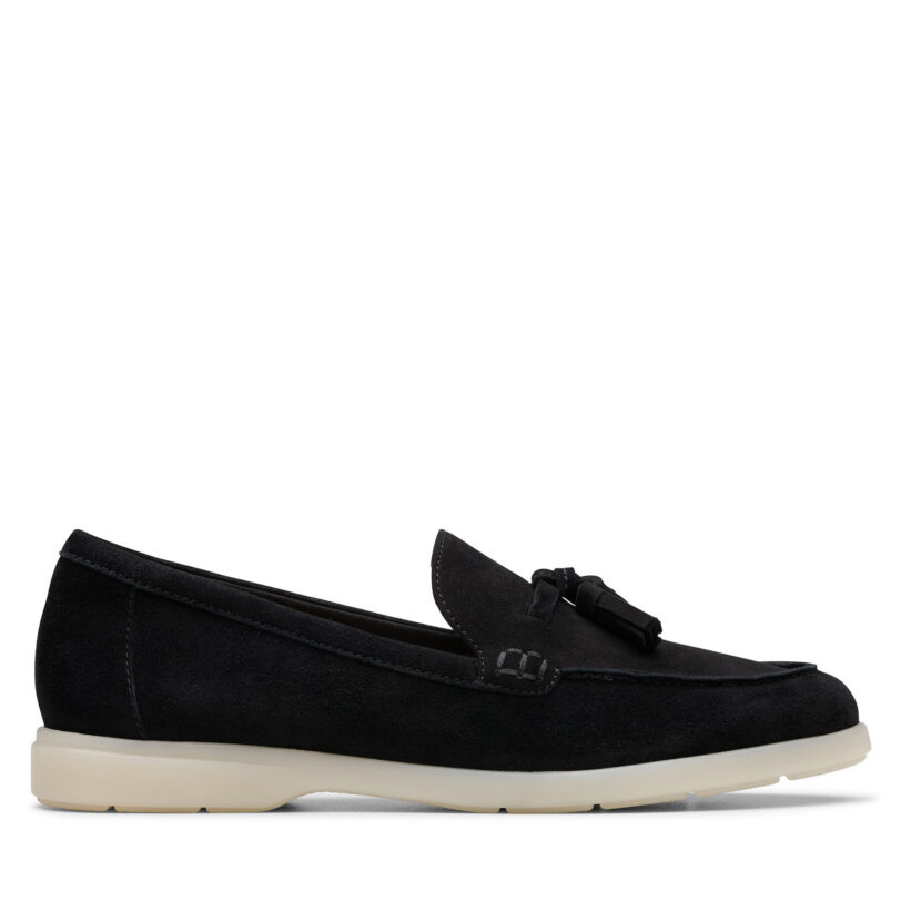 Мокасини Clarks Narini Edge 26181450 Черен цвят на ниска цена