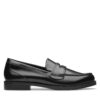 Мокасини Clarks Straven Edge 26181277 Черен цвят на ниска цена