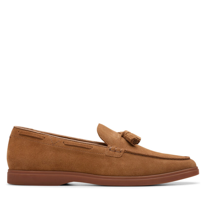 Мокасини Clarks Torford Tassel 26180333 Кафяв цвят на ниска цена