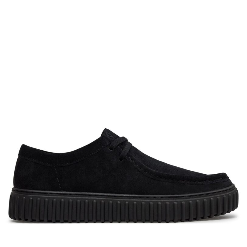 Мокасини Clarks Torhill Lo 26172019 Черен цвят на ниска цена