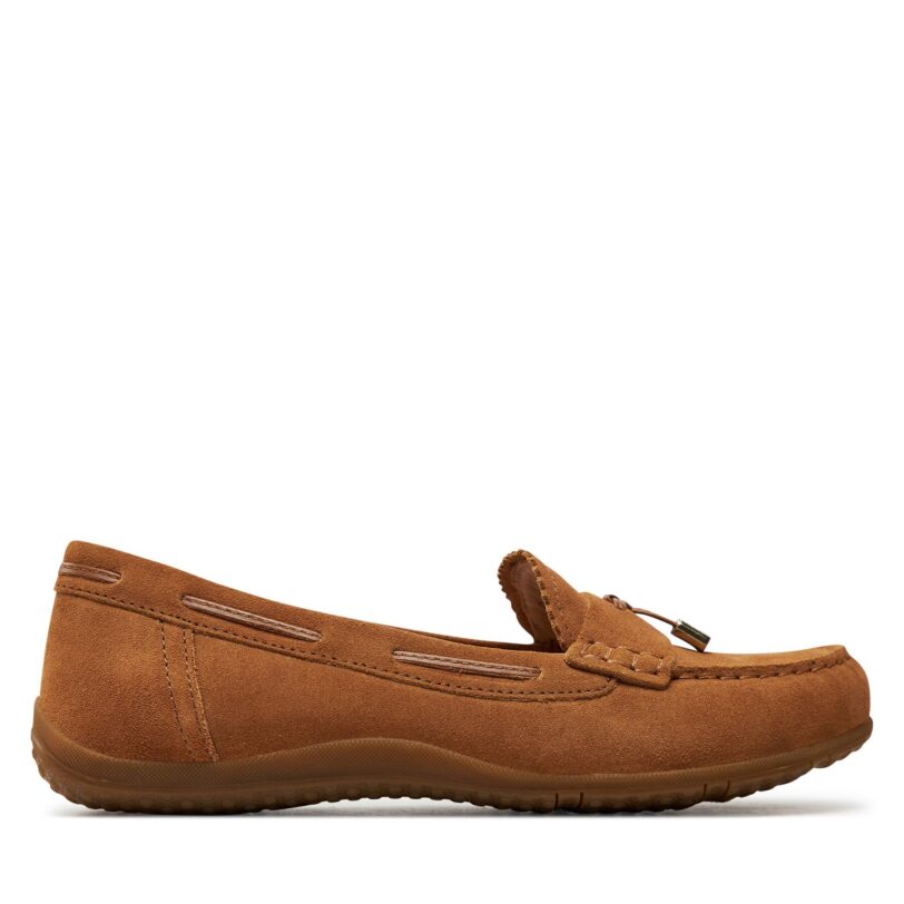 Мокасини Geox D Vega Moc D35DNA 00022 C6001 Кафяв цвят на ниска цена