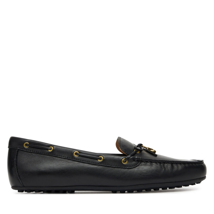Мокасини LAUREN RALPH LAUREN Wylie 802967751001 Черен цвят на ниска цена