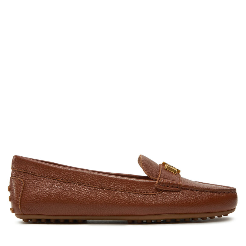 Мокасини Lauren Ralph Lauren 802942768002 Кафяв цвят на ниска цена