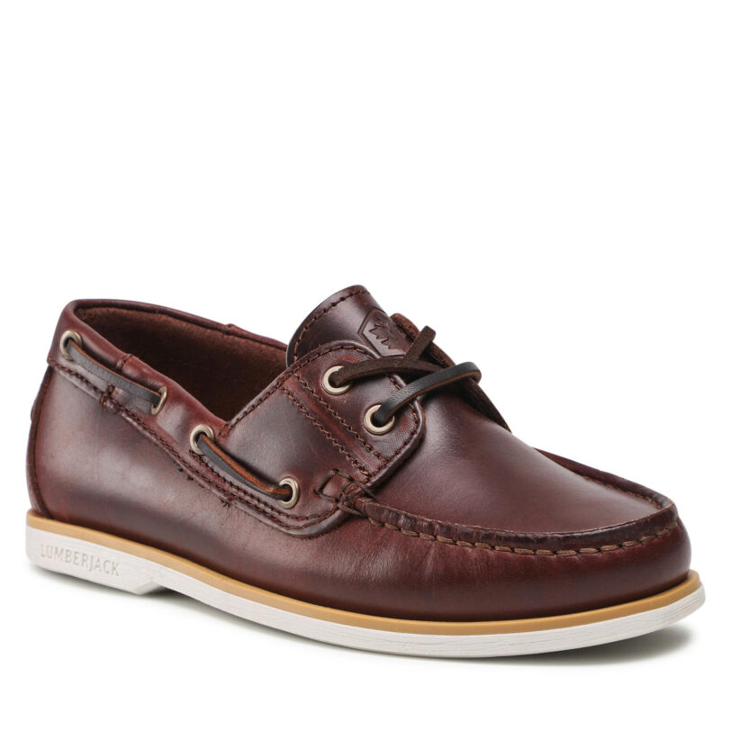 Мокасини Lumberjack Navigator SW07804-001-B03 Кафяв цвят на ниска цена