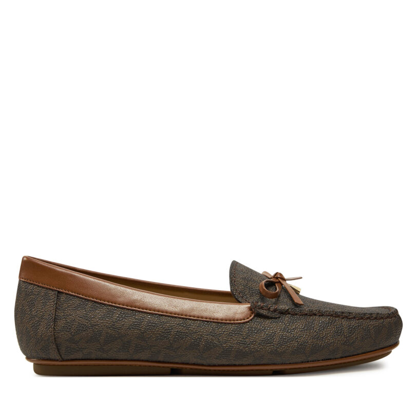 Мокасини MICHAEL Michael Kors Juliette Moc 40S2JTFR1B Кафяв цвят на ниска цена