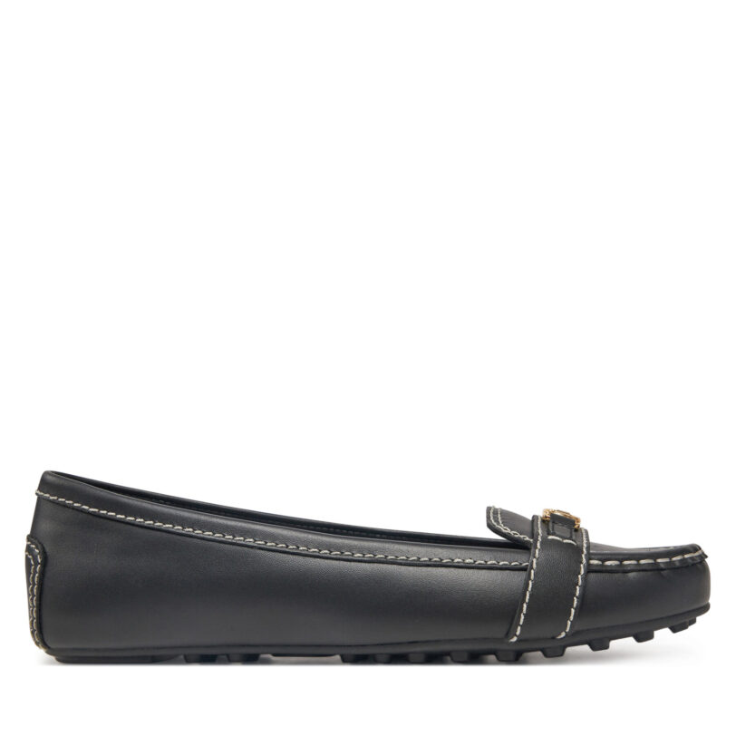 Мокасини Michael Kors Mandy Moc 40R5MAFR1L Черен цвят на ниска цена