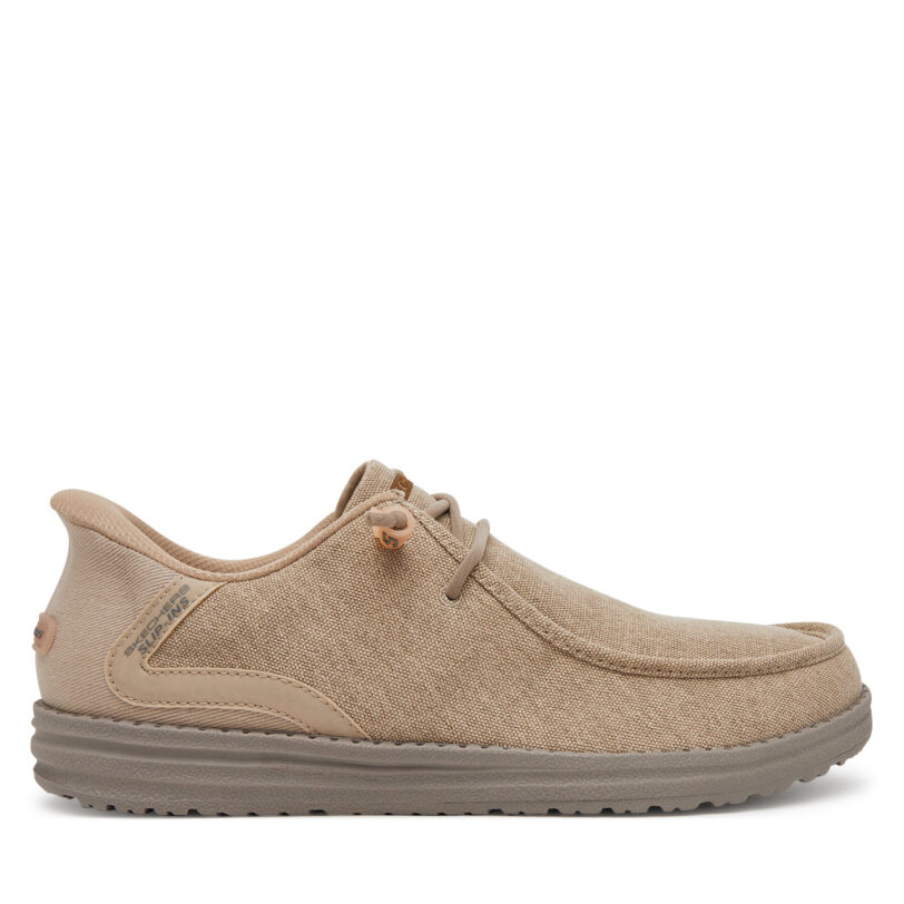 Мокасини Skechers Melson-Coronado 210959/TPE Бежов цвят на ниска цена