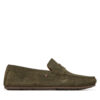Мокасини Tommy Hilfiger Casual Hilfiger Suede Driver FM0FM04998 Зелен цвят на ниска цена