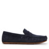 Мокасини Tommy Hilfiger Casual Hilfiger Suede Driver FM0FM04998 Тъмносин цвят на ниска цена