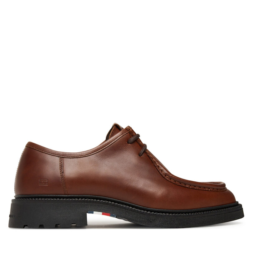 Мокасини Tommy Hilfiger Comfort Lwt Moc Toe FM0FM05588 Кафяв цвят на ниска цена