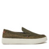 Мокасини Tommy Hilfiger FM0FM05354 Зелен цвят на ниска цена