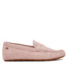 Мокасини Tommy Hilfiger Flag Soft Suede Driver Loafer FW0FW08558 Розов цвят на ниска цена