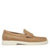 Мокасини Tommy Hilfiger Nubuck P Loafer FM0FM05350 Бежов цвят на ниска цена