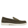 Мокасини Tommy Hilfiger Nubuck P Loafer FM0FM05350 Каки цвят на ниска цена