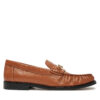 Мокасини Tommy Hilfiger Soft Leather Horsebit Loafer FW0FW08414 Оранжев цвят на ниска цена