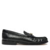 Мокасини Tommy Hilfiger Soft Leather Horsebit Loafer FW0FW08414 Черен цвят на ниска цена