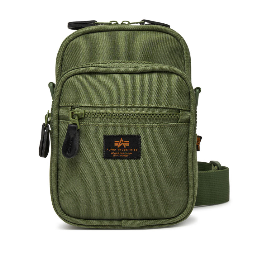 Мъжка чантичка Alpha Industries 156941 Каки цвят на ниска цена