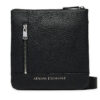 Мъжка чантичка Armani Exchange 952652 CC828 00020 Черен цвят на ниска цена